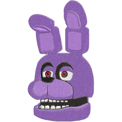 Matriz de Bordado cara bonnie fnaf